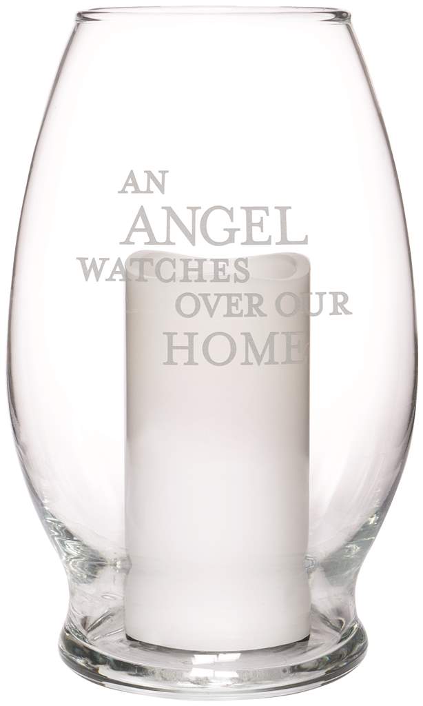 Hurricane Candle – Angel Watches Over