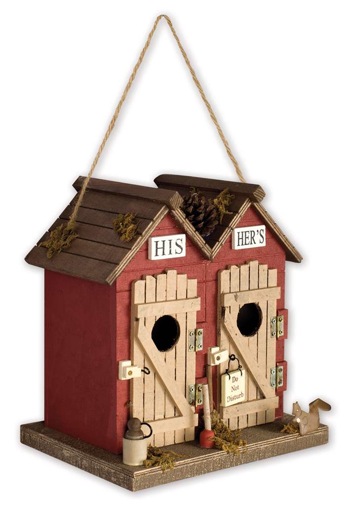 Birdhouse Outhouse